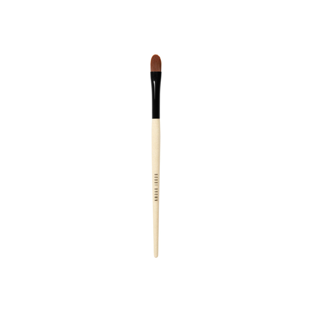 Bobbi Brown Full Coverage Face Brush | Round-Head Makeup Brush for Blending Liquid Foundation