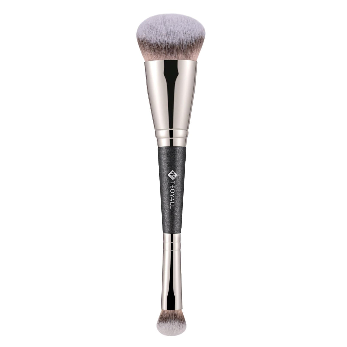 TEOYALL Dual-Ended Brush, Cat Paw Foundation and Under Eye Concealer Brush