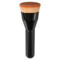 Foundation Brush for Mature Skin, Flat Top Kabuki, 1 Ct, Black