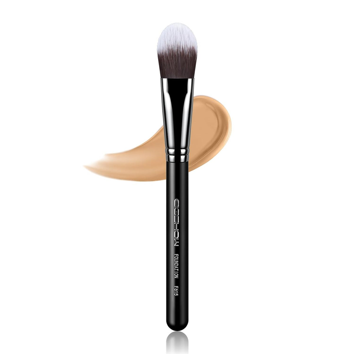 EIGSHOW Flat Foundation Brush With Non-Absorbent Synthetic Bristles (F615)