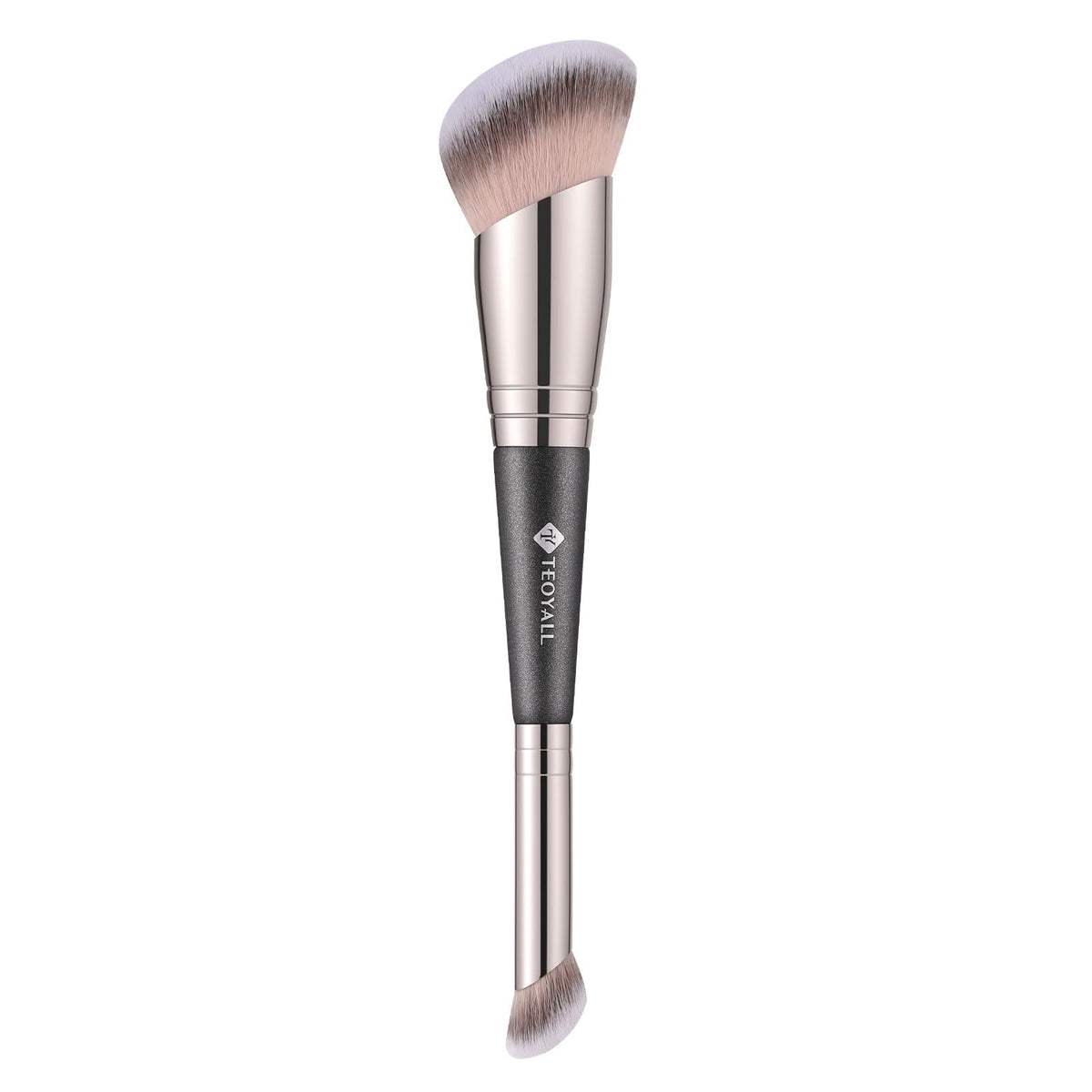 TEOYALL Dual-Ended Brush, Cat Paw Foundation and Under Eye Concealer Brush