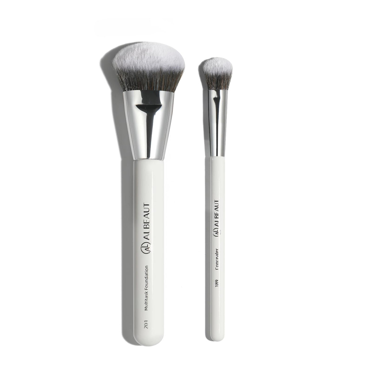 Albeaut Makeup Brush for Foundation Concealer Blush Contour Liquid Cream Blending Angled Shape