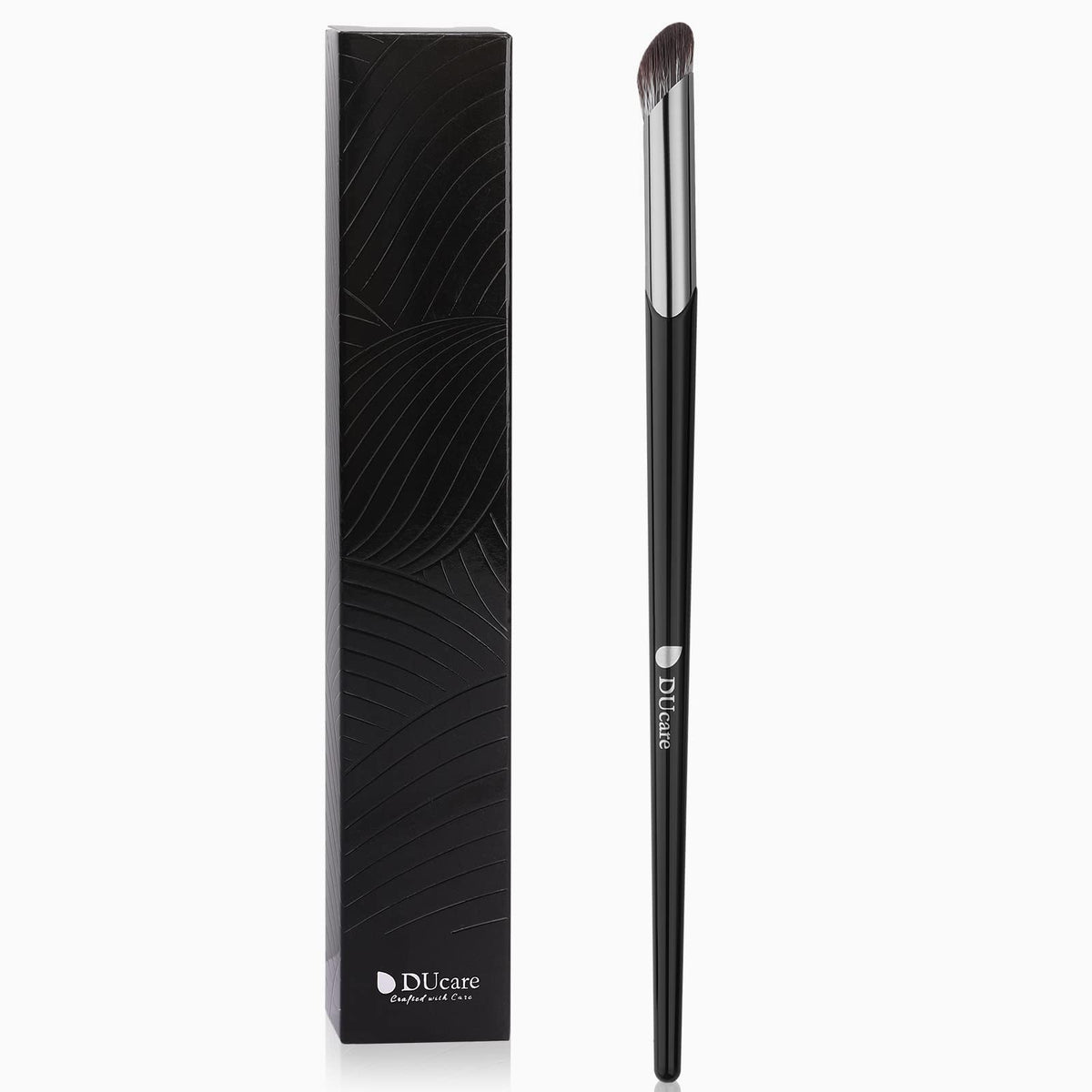 DUcare Flat Foundation Brush for Liquid Makeup, Premium Synthetic Hair Concealer/Kabuki Makeup Brush, Dense Bristles Design, Multi-Purpose Face Brushes for Liquid/Cream/Facial Mask