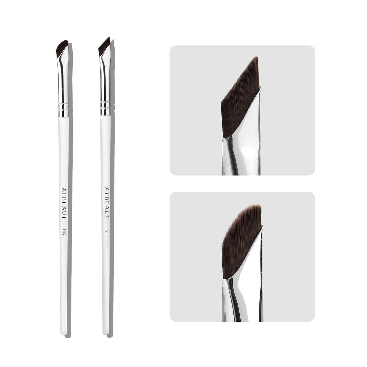 Albeaut Makeup Brush for Foundation Concealer Blush Contour Liquid Cream Blending Angled Shape