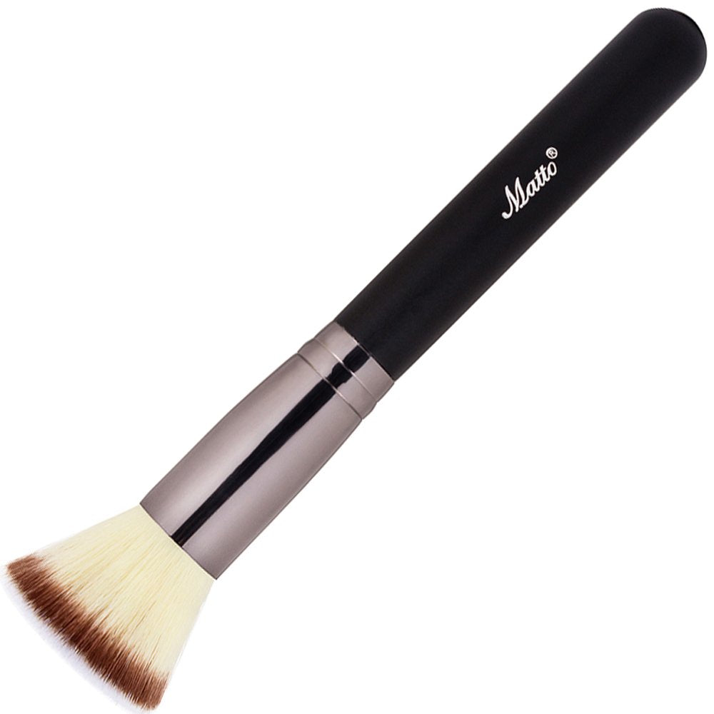 Matto Flat Top Foundation Brush for Liquid, Cream and Mineral Foundation
