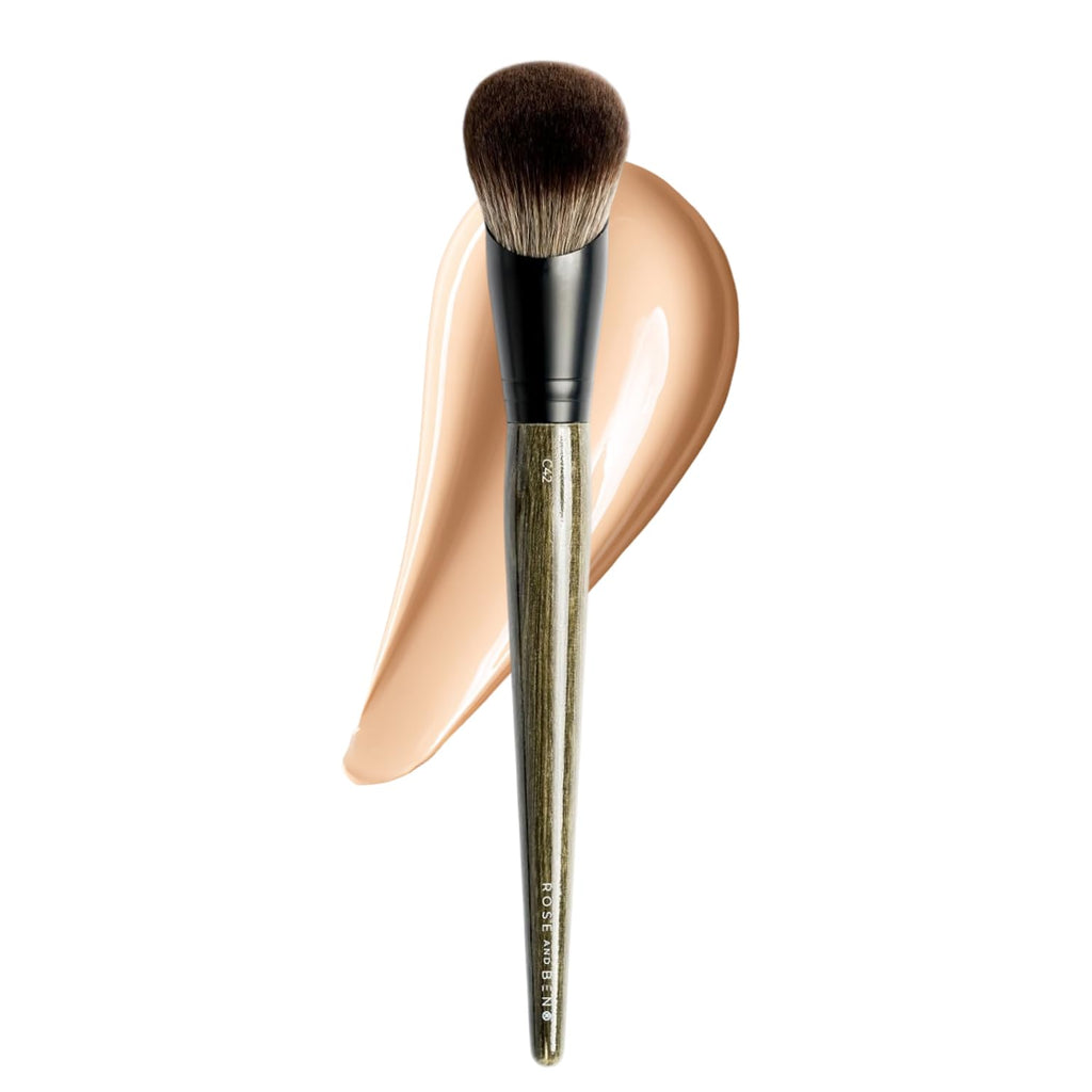 Rose and Ben Beauty C42 Angled Foundation Brush