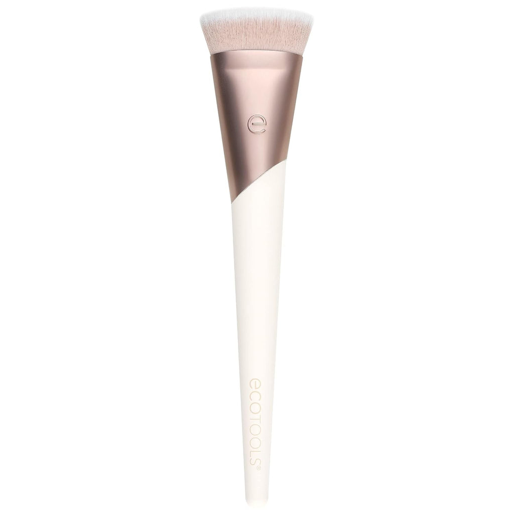 EcoTools Luxe Flawless Foundation Makeup Brush for Liquid, Cream Foundation
