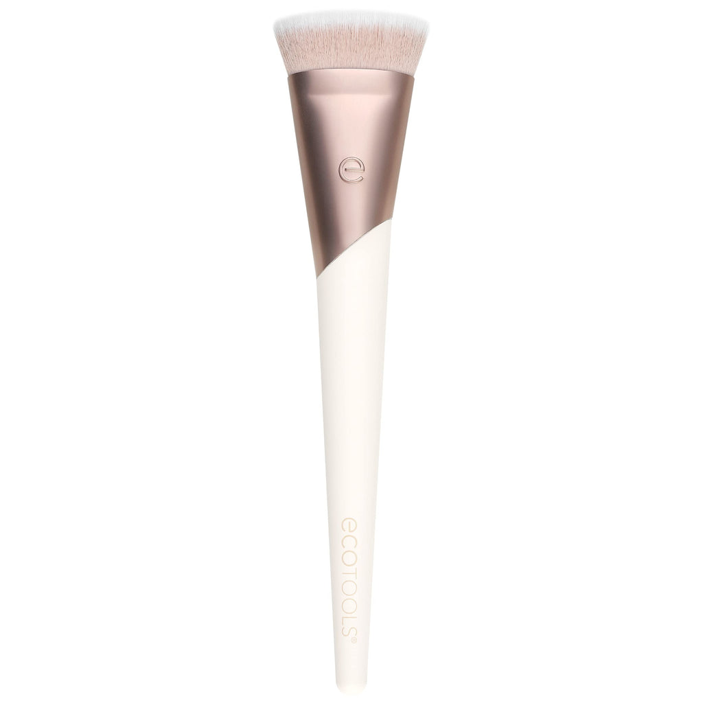 EcoTools Luxe Flawless Foundation Makeup Brush for Liquid, Cream Foundation