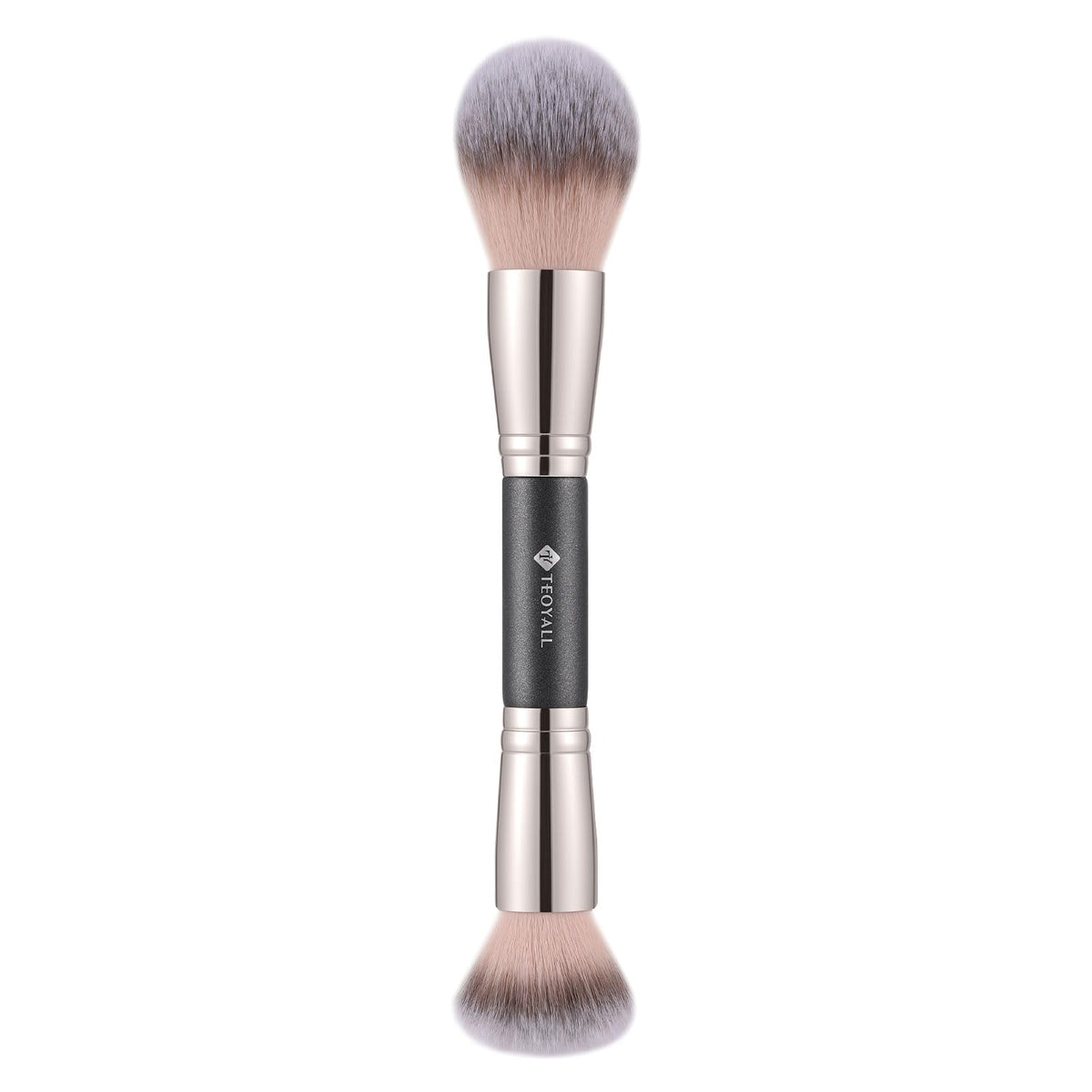 TEOYALL Dual-Ended Brush, Cat Paw Foundation and Under Eye Concealer Brush