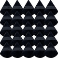 GXXMEI 30PCS Powder Puff Face Soft Makeup Sponge, Triangle Powder Puffs for Loose Powder Mineral Powder Velour Puff for Face Exquisite Makeup Eyes Contouring, Beauty Makeup Tools