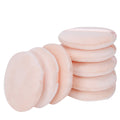 Senkary 8 Pieces Face Powder Puffs Soft Cotton Makeup Powder Pads for Loose, Setting, Pressed and Body Powder (2.36 Inch)