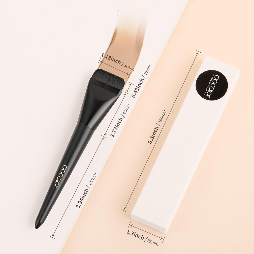 Flat Foundation Brush By docolor - Korean Makeup Spatula Brush