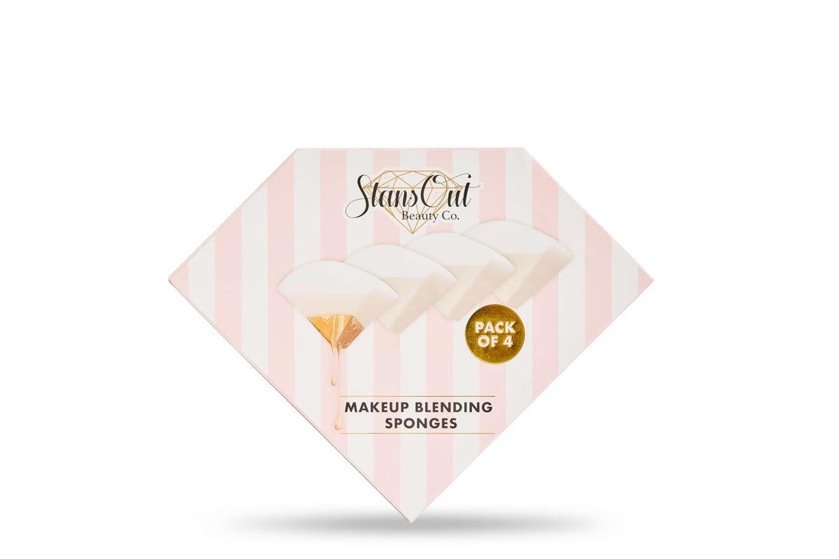 StansOut Memory Foam Makeup Sponge – No-Water-Needed Blender for Liquid, Cream & Powder Foundation – Airbrush Finish, Flawless Application