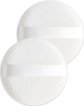 2 Pcs Powder Puff,3.14 Inch Powder Puffs for Body Powder Face Loose Powder Large(White)