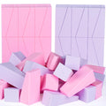 Teenitor Makeup Sponge Mini Applicator Wedges, 48 Pieces Cosmetic Wedges Sponges, Disposable Makeup Applicator For Foundation Liquid Cream Latex Free