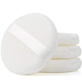 Teenitor 4.13 Inch Ultra Soft Washable Large Round Velour Powder Puff for Body Loose Powder, 4 Pcs
