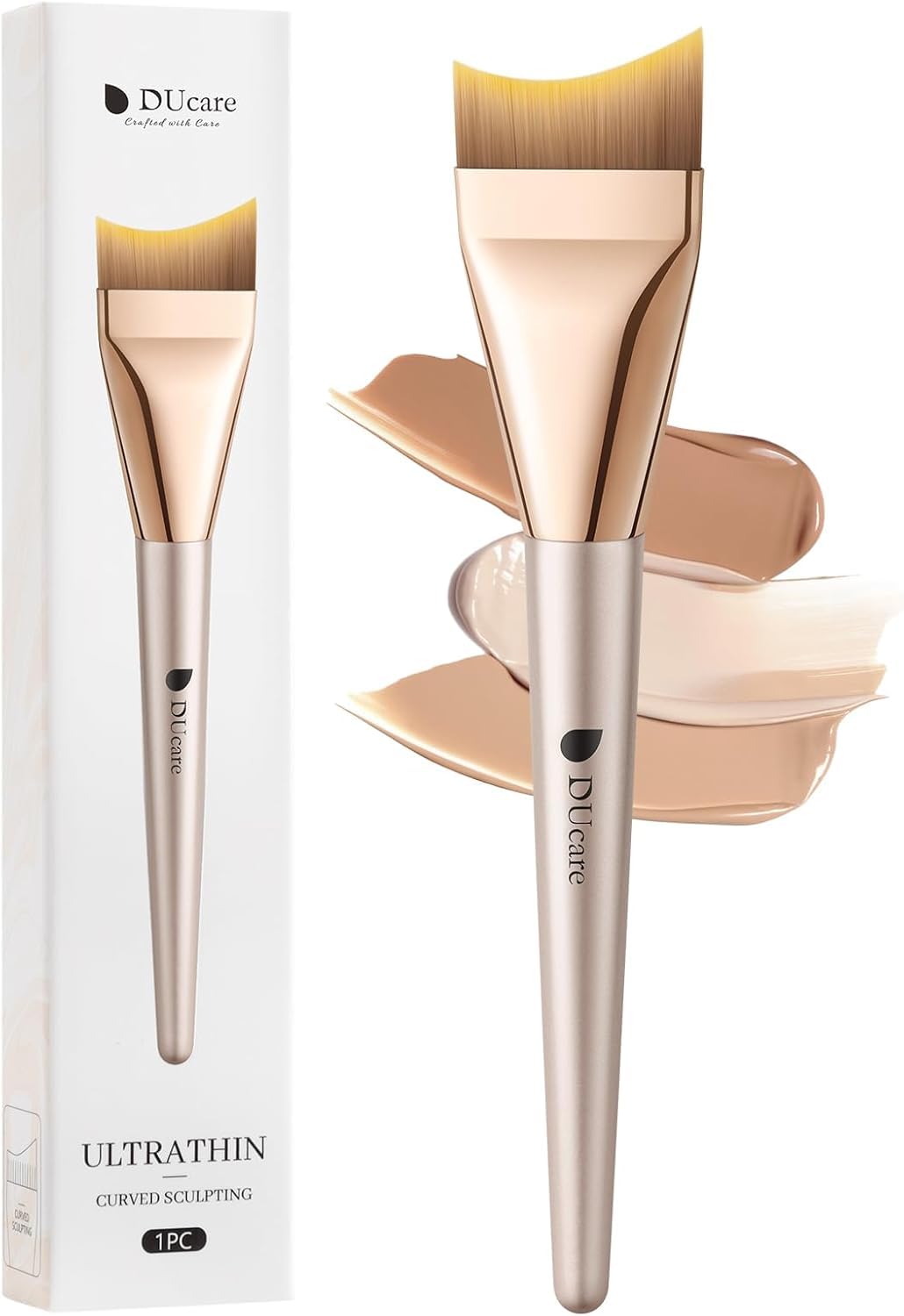 DUcare Makeup Brushes Angled Foundation Brush for Flawless Makeup