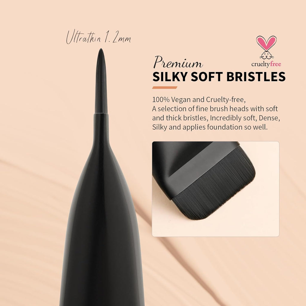 Flat Foundation Brush By docolor - Korean Makeup Spatula Brush
