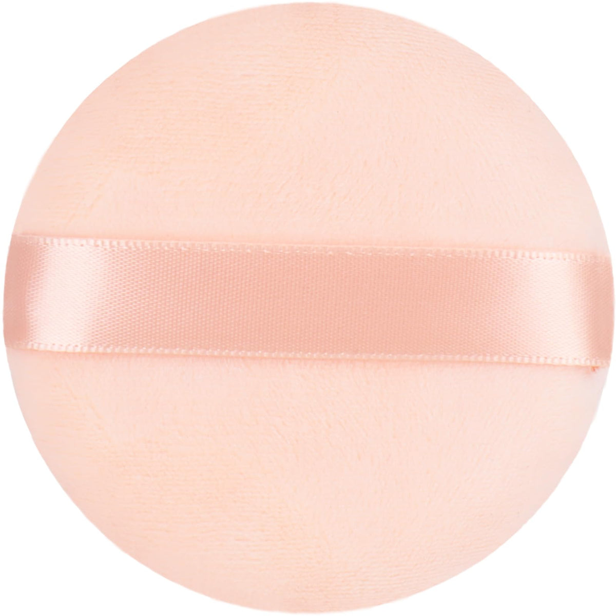 Body Powder Puff Extra Large 6" Soft Dusting Powder Puff for Women Bath and Face Makeup Setting Powder Applicator - Perfect for Talcum or Loose Powder, Big Beauty Sponge (White 6" Only Puff)