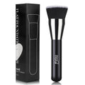 MSQ Foundation Brush for Liquid Makeup, Flat Top Kabuki Foundation Brush Premium Makeup Brushes for Liquid, Cream and Blending Powder Brush (Pink)