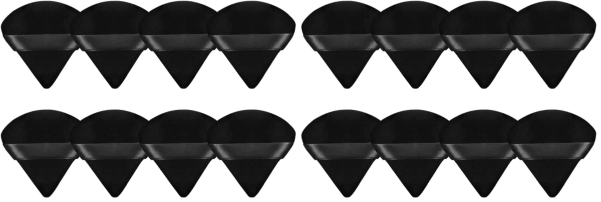 8 Pieces Triangle Powder Puff Face Soft Triangle Makeup Puff Velour Cosmetic Foundation Blender Sponge Beauty Makeup Tools