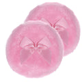2 Pcs Large Body Powder Puff, 3.5 Inch Powder Puff for Body Powder, Soft Washable Reusable Dusting Powder Puff, Big Fluffy Powder Puff for Wet Dry Makeup Face Body