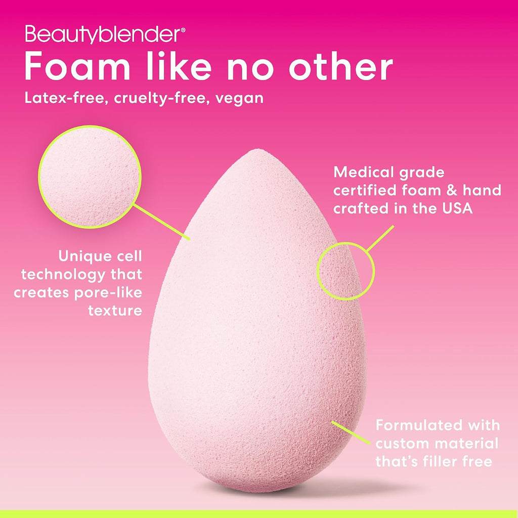 Beautyblender Bubble Makeup Sponge, Streak-Free Finish, Vegan