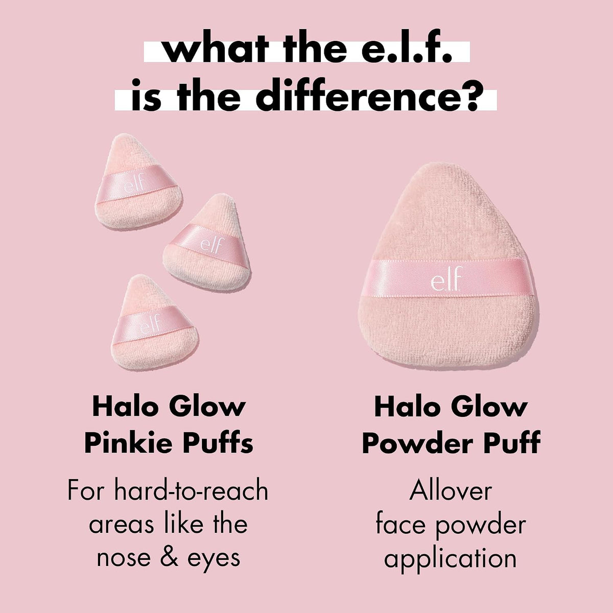 e.l.f. Halo Glow Pinkie Puffs