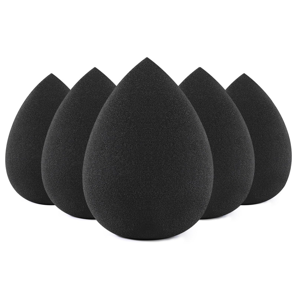 BEAKEY Makeup Sponge Set, 5 Pack Foundation Beauty Sponges & Soft Blenders