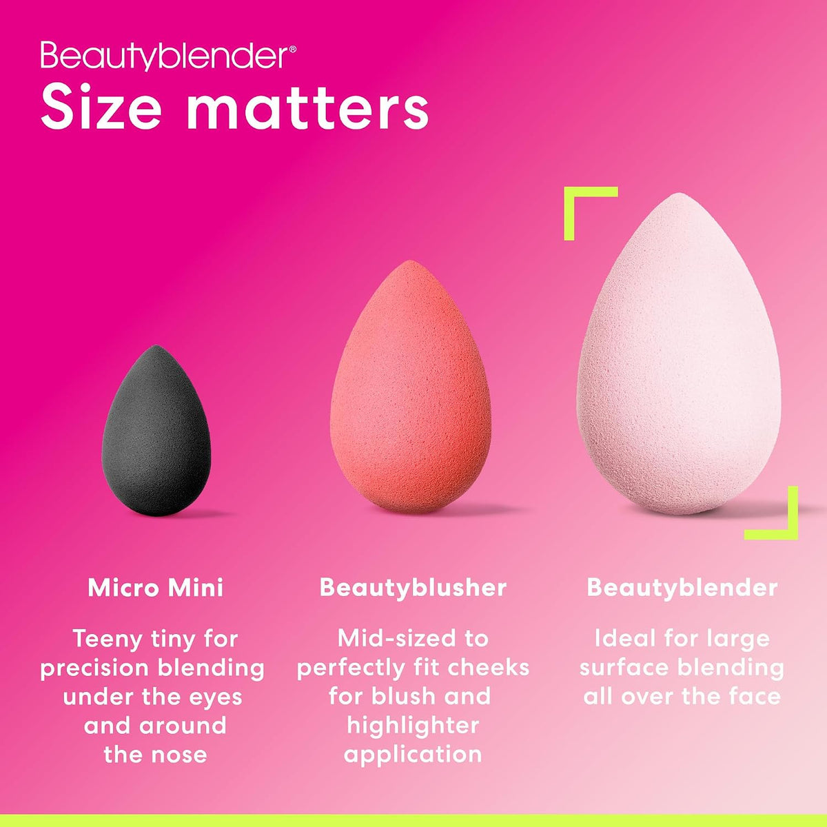 Beautyblender Bubble Makeup Sponge, Streak-Free Finish, Vegan