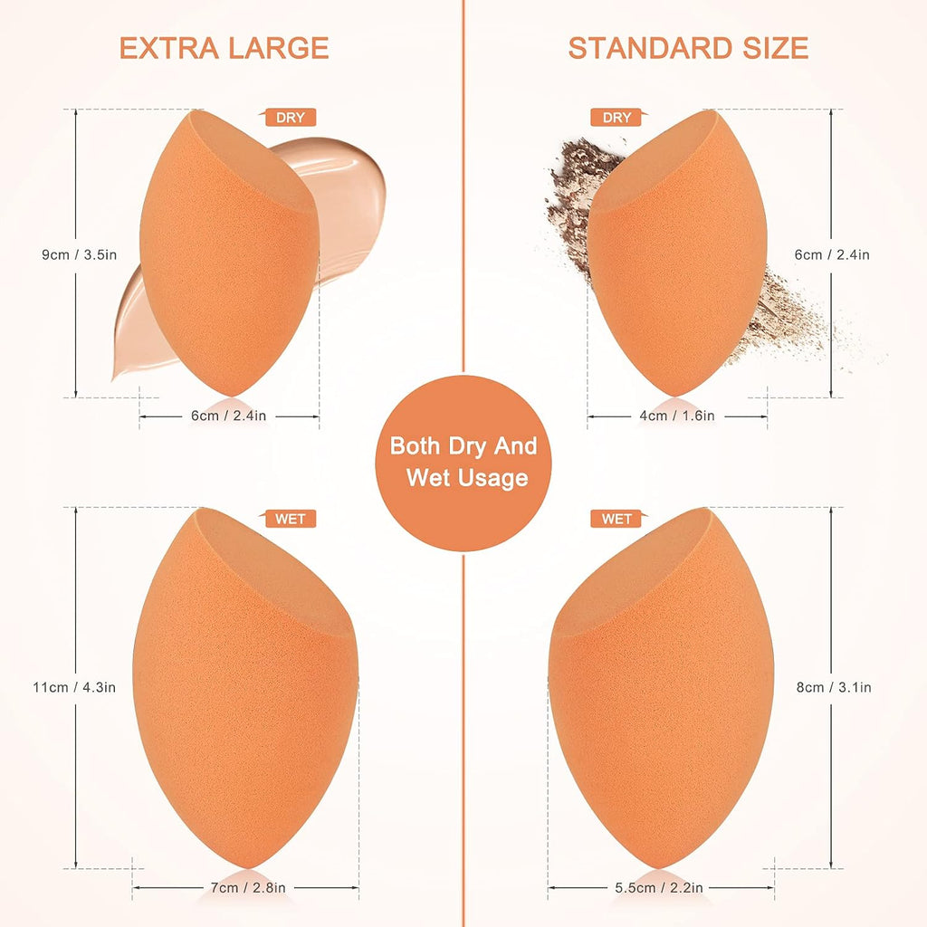 EXTRA LARGE 11CM Make Up Beauty Sponges Blender BIG for Face & BODY