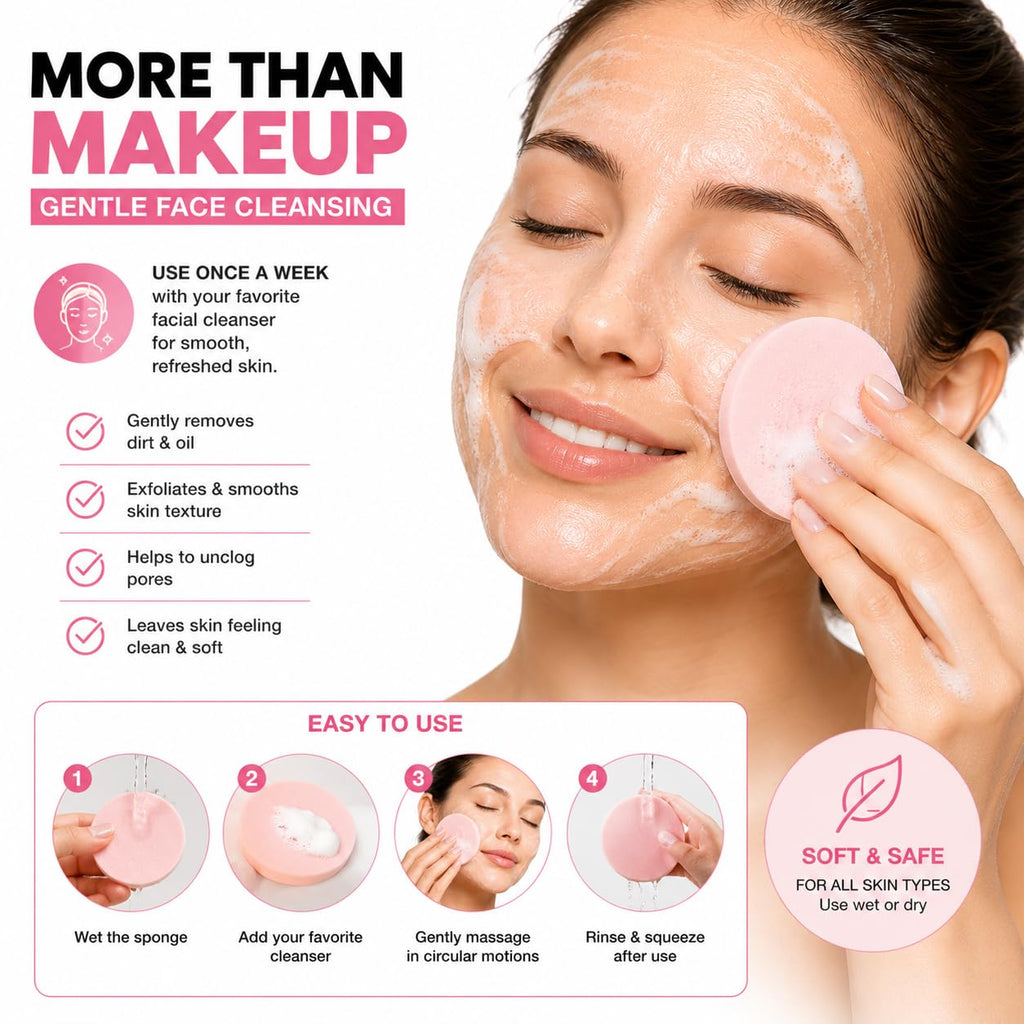 12-Pack Beauty Blender Makeup Sponges for Foundation I Latex-Free Beauty Blender Sponges I Face Sponge Makeup Blenders I Make Up Sponges for Foundation I Foundation Puffs Makeup Essentials for Women