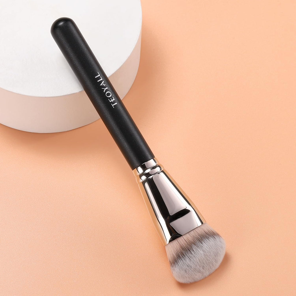 TEOYALL Cat Paw Foundation Brush, Large Dense Contour Blush Multitask Brush