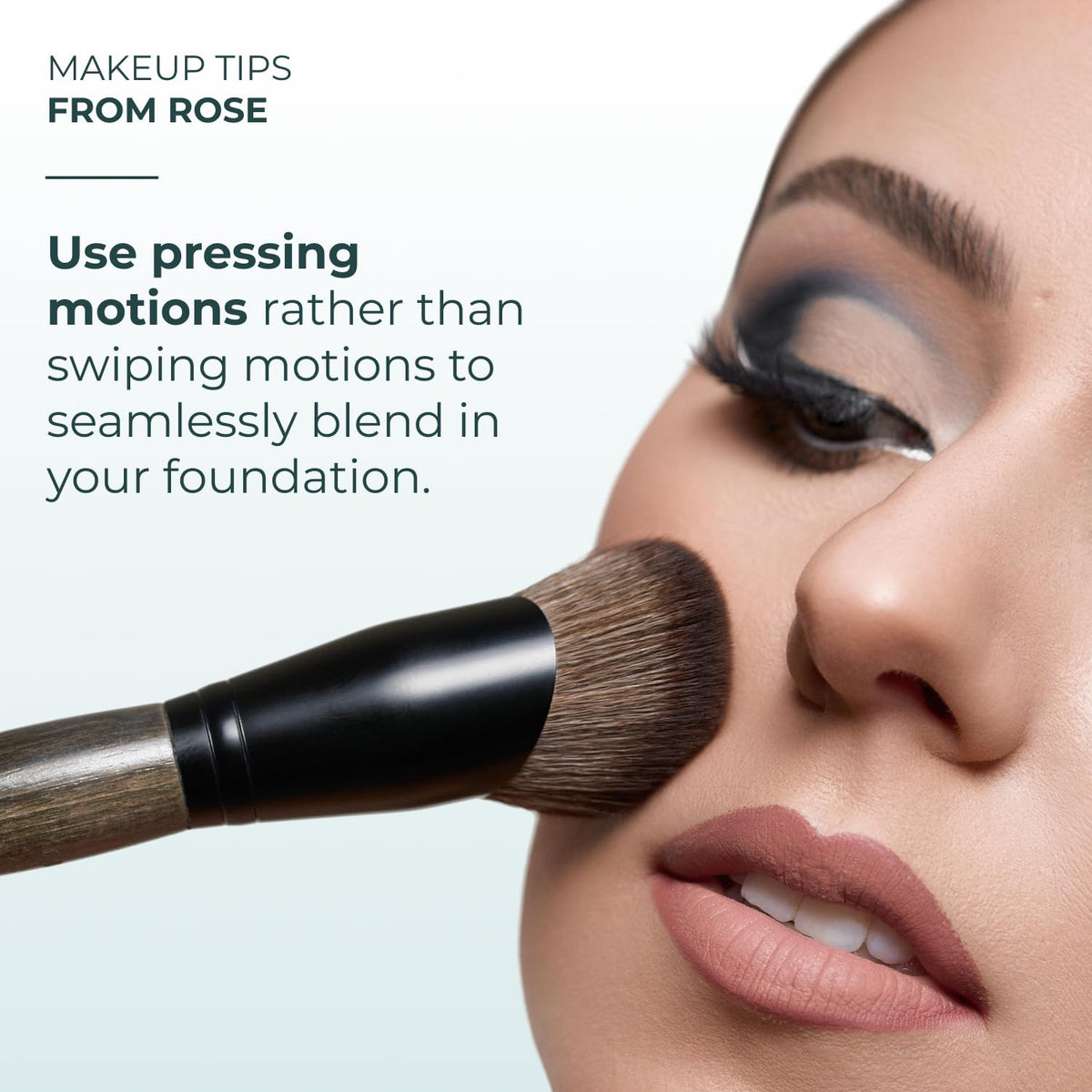 Rose and Ben Beauty C42 Angled Foundation Brush