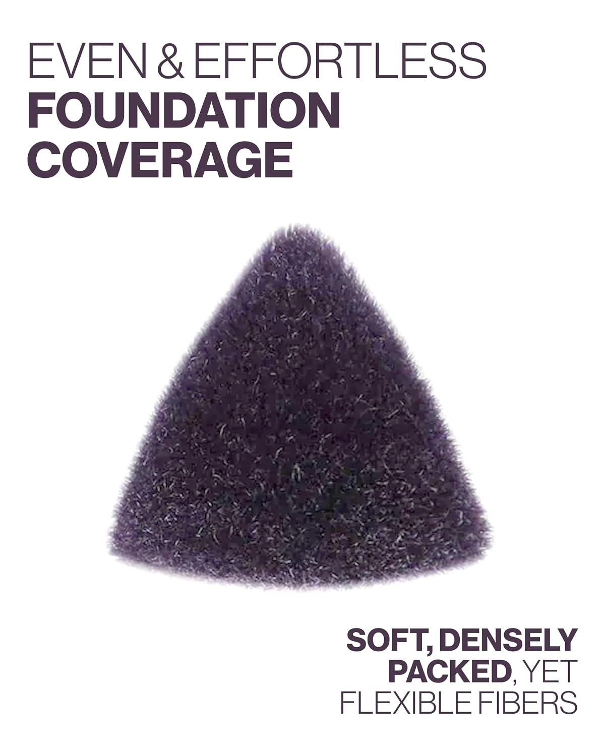 Anisa Beauty Travel Pinnacle Foundation Brush, Lightweight Professional