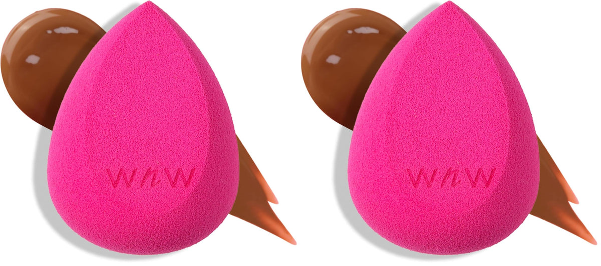 wet n wild Makeup Sponge - Low Product Absorption for Streak-Free Application, Effortless Blending Beauty for a Smooth Professional Looking Finish, Cruelty-Free & Vegan-Hourglass