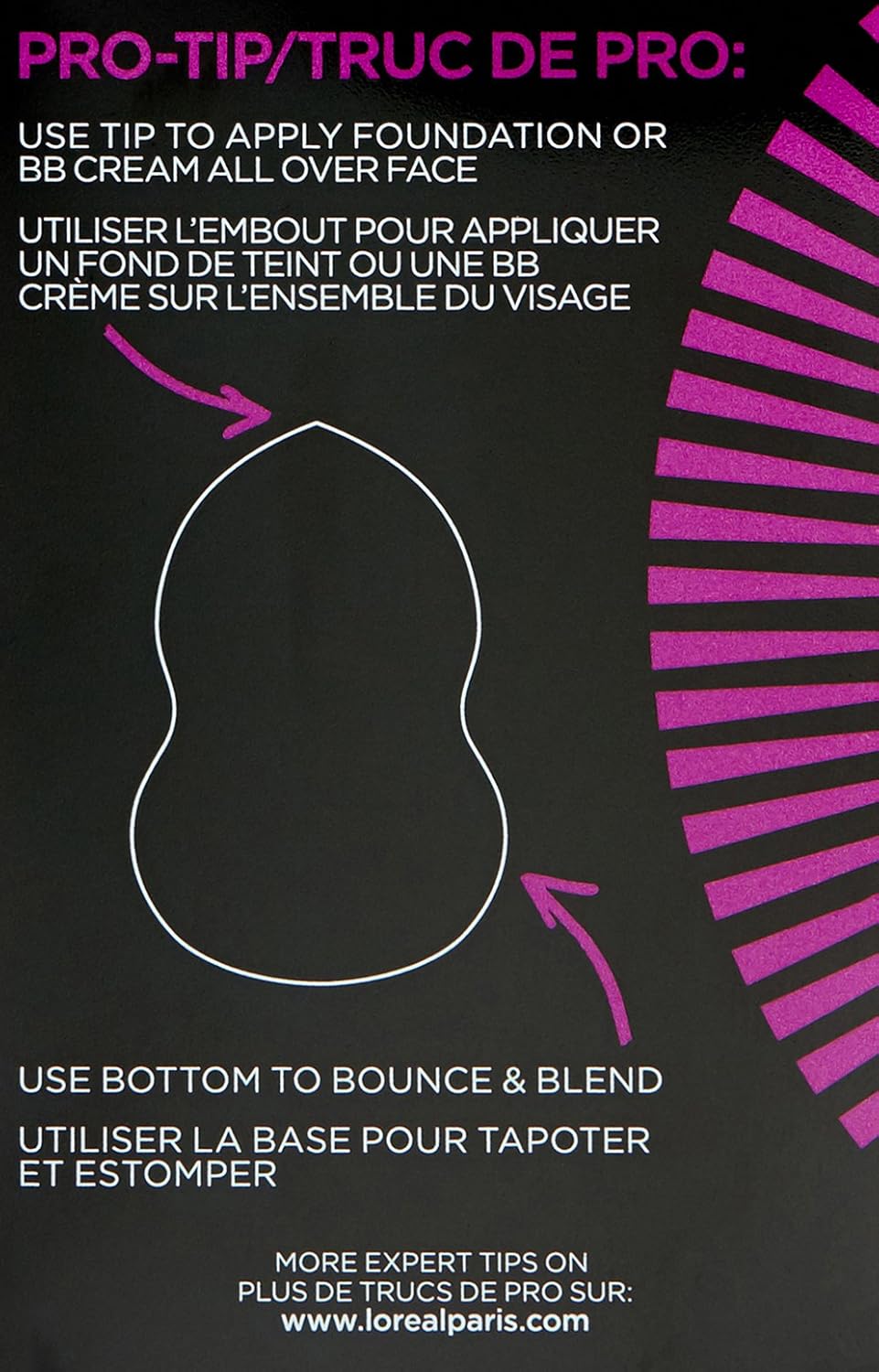 L’Oréal Paris Makeup Infallible Blend Artist Makeup Blender Sponge, 0.8 oz