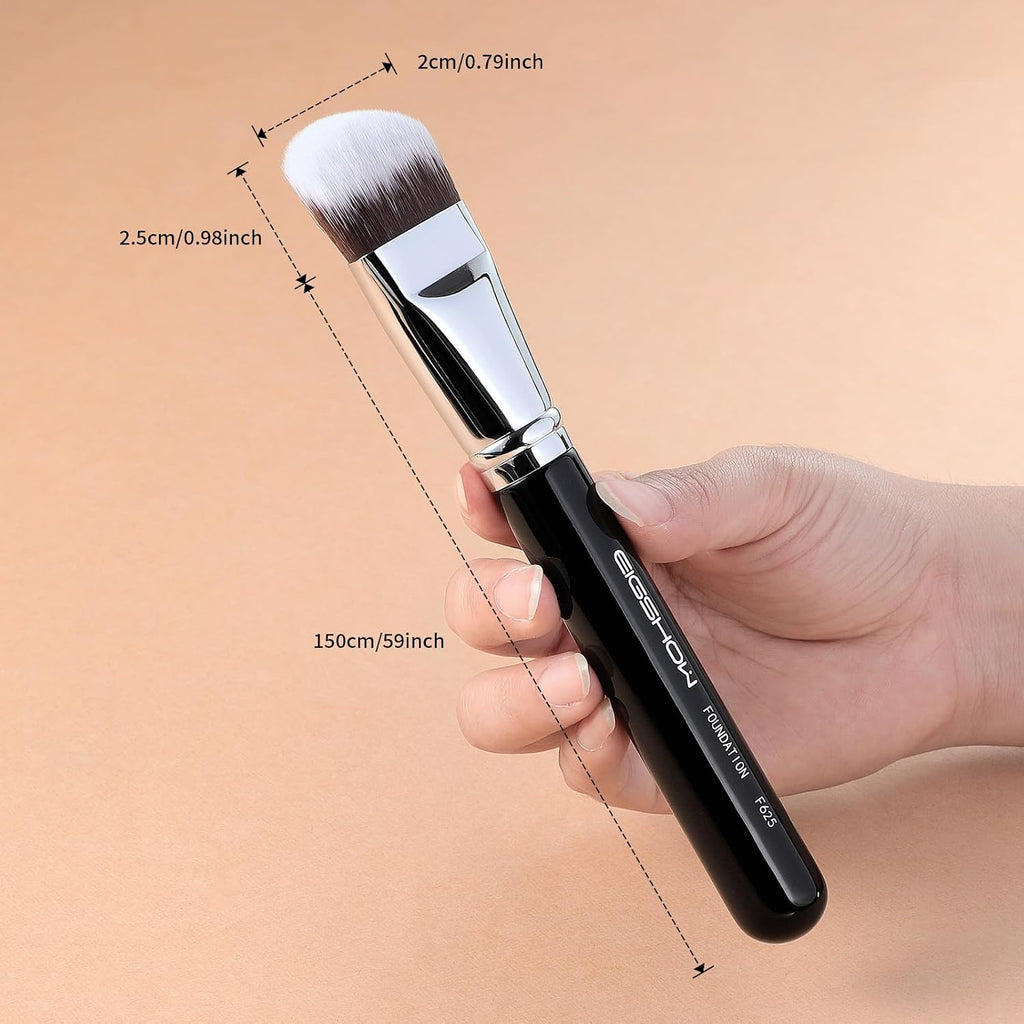 EIGSHOW Pro Slanted Kabuki Foundation Brush, Premium Makeup Brush