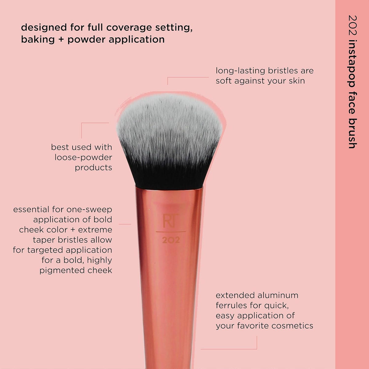 Real Techniques Seamless Complexion Makeup Brush, Foundation Brush