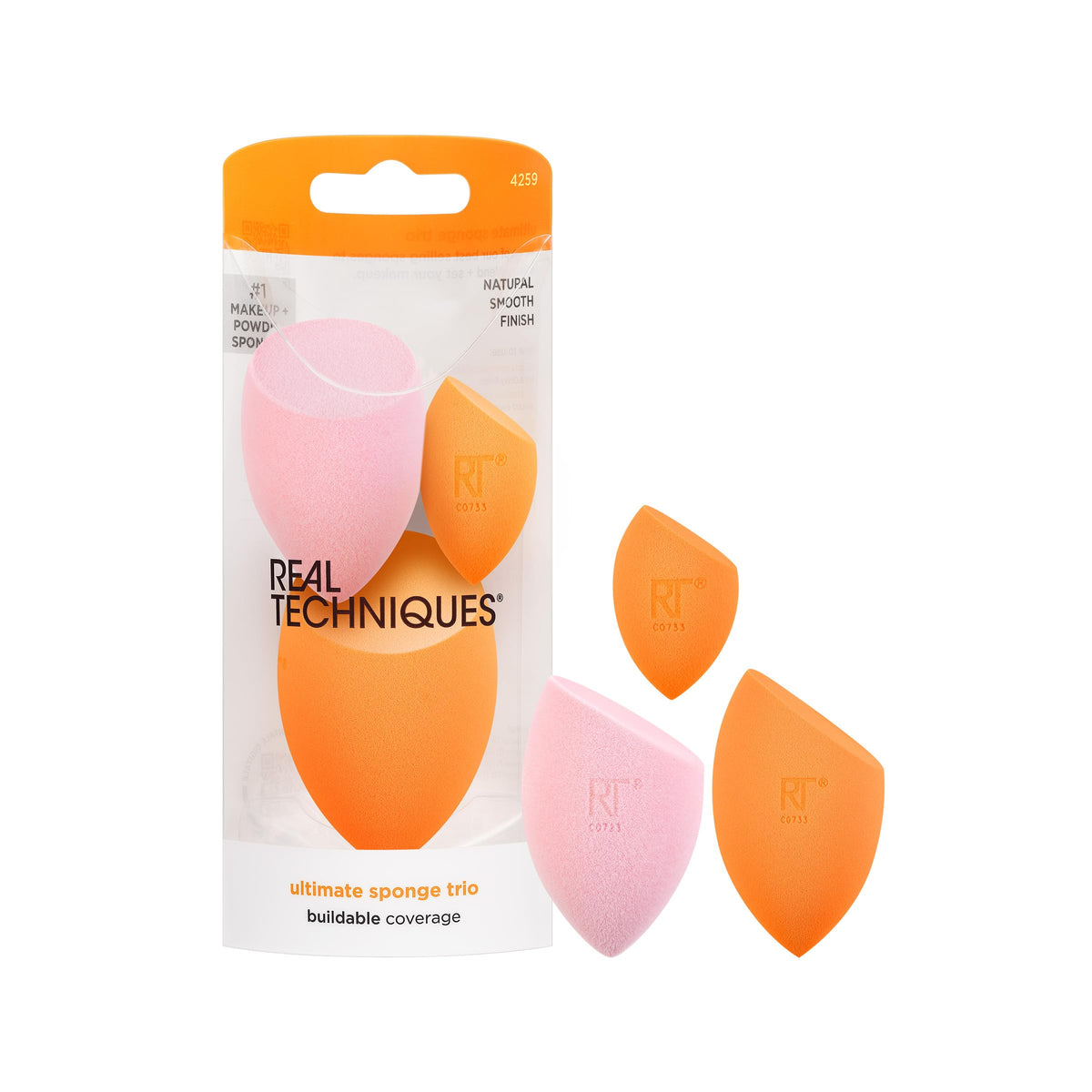 Real Techniques Miracle Complexion Sponge Duo, 2 Count
