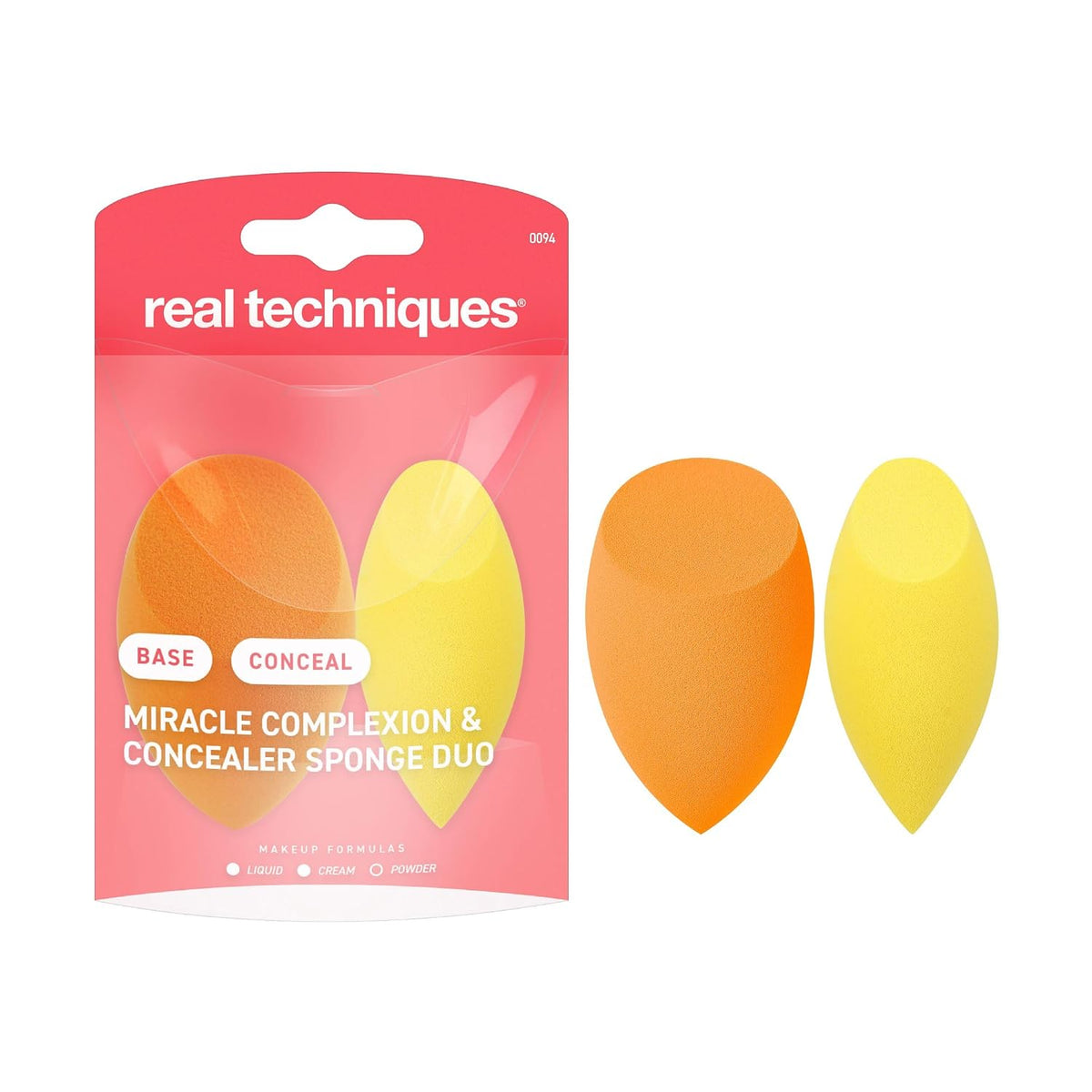 Real Techniques Miracle Complexion Sponge + Concealer Sponge Duo