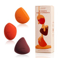 Jessup Multi-Shaped Makeup Sponge Set, Reusable Beauty Sponge Blender SP017
