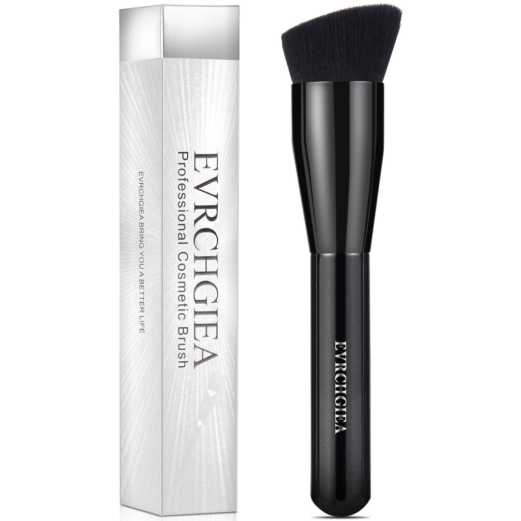 Foundation Brush, Flat Top Kabuki Foundation Brush for Liquid Makeup, Cream, Powder, Travel Size Face Foundation Blending Makeup Brushes (131)…