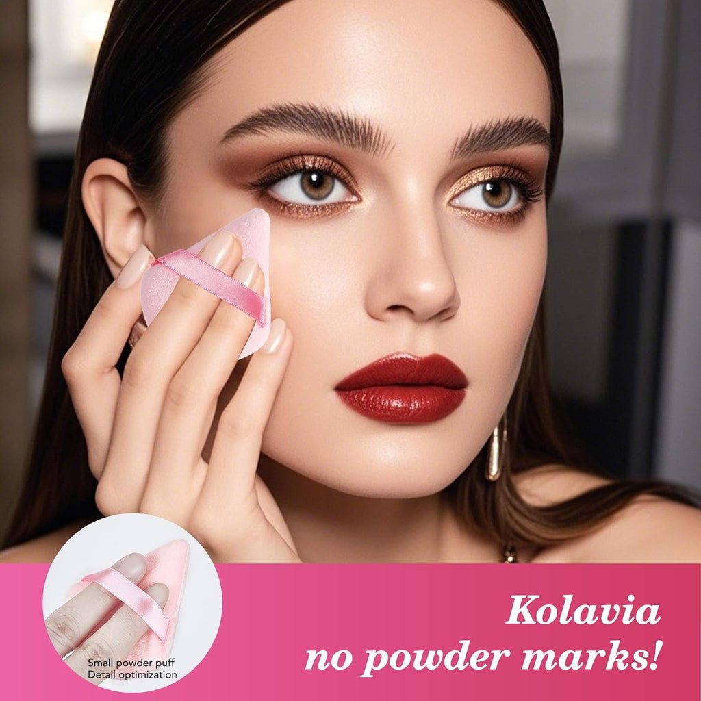 14PCS Makeup Sponge Set, Beauty Blender Sponge for Foundation Blending with 3PCS Mini Makeup Sponges & 4PCS Triangle Powder Puff, Soft Make Up Sponges for Face Cosmetic Applicator for Powder Liquid