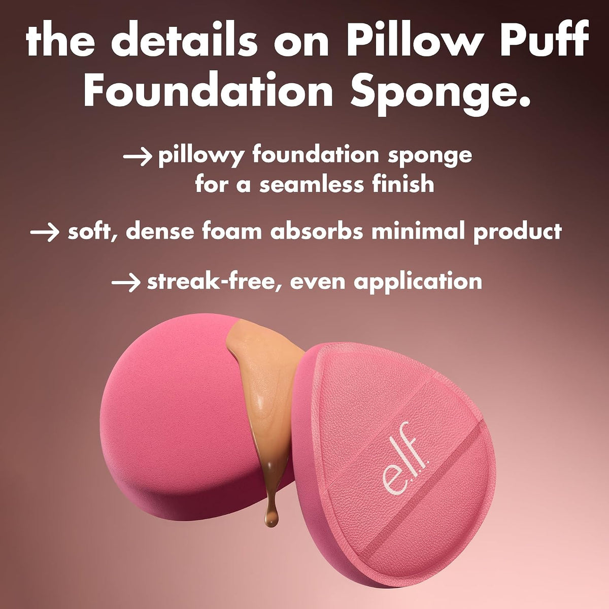 e.l.f. Pillow Puff Foundation Sponge