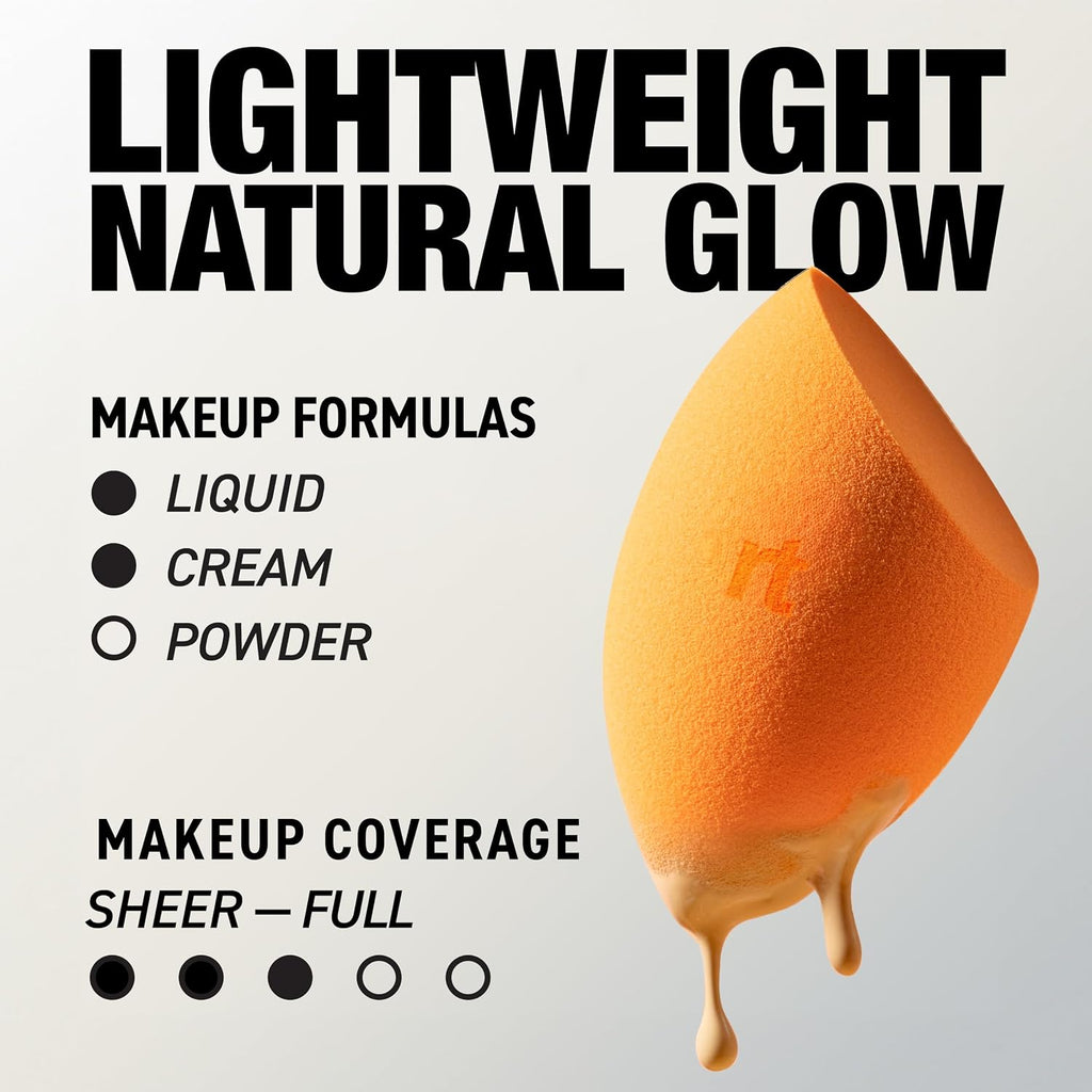 Real Techniques Miracle Complexion Sponge, 4 Pack, Makeup Blending Sponges