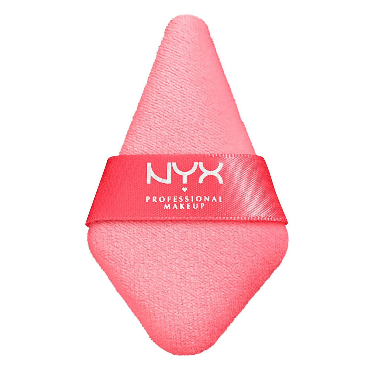 NYX PROFESSIONAL MAKEUP Wonder Setting Powder Puff Applicator, Soft, Reusable Triangle Powder Puff For Applying Loose Or Pressed Powders, Baking, and Brightening, 1 Count