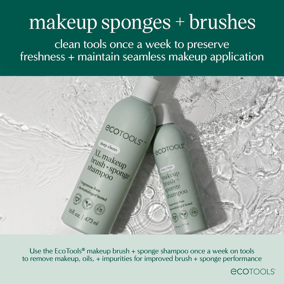 EcoTools Wonder Cover Complexion Brush, Flawless Foundation Application