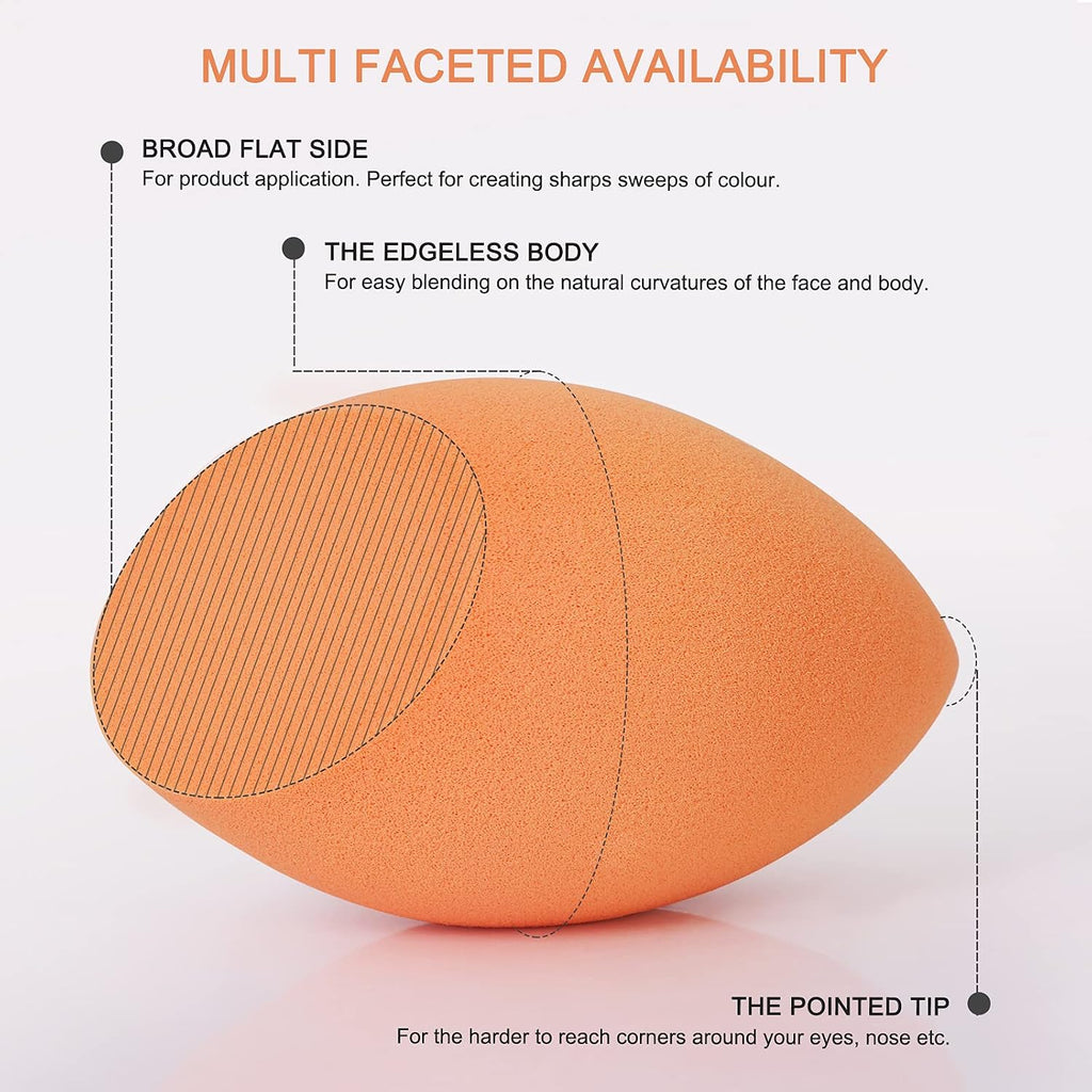 EXTRA LARGE 11CM Make Up Beauty Sponges Blender BIG for Face & BODY