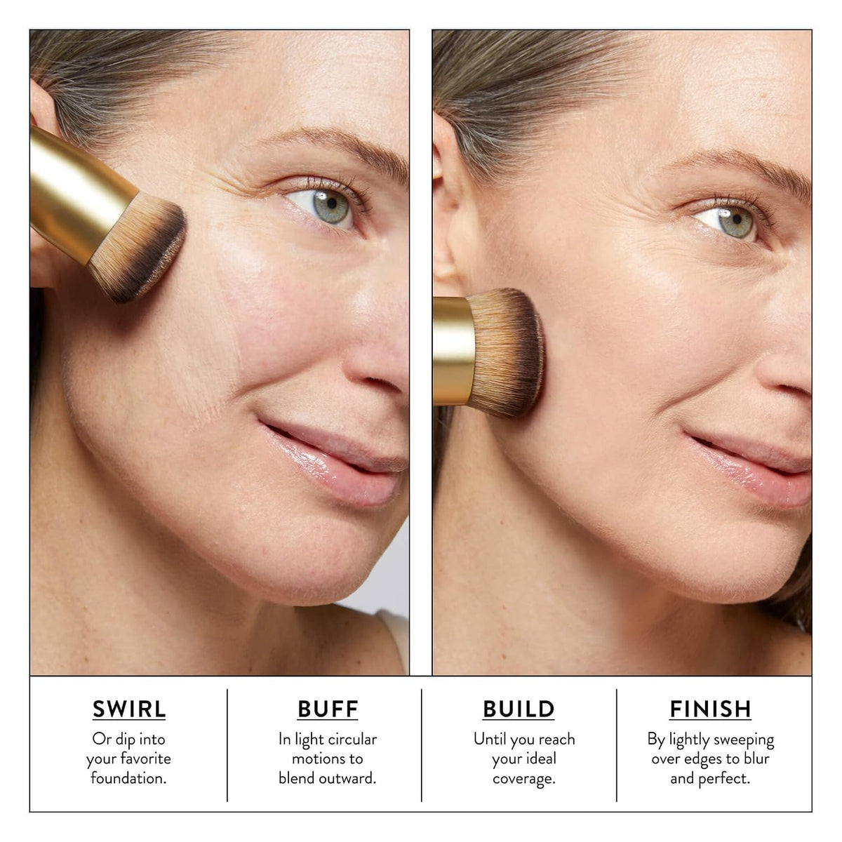 LAURA GELLER Makeup Brushes - 06 Full Coverage Foundation Blending Brush